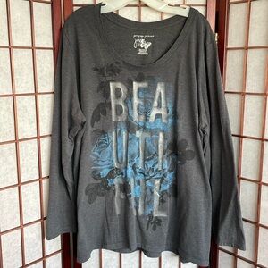 JMS Just My Size Top, size 3X 22W/24W